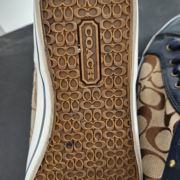 Coach Fashion Hightop Sneakers - Picture 7 of 10